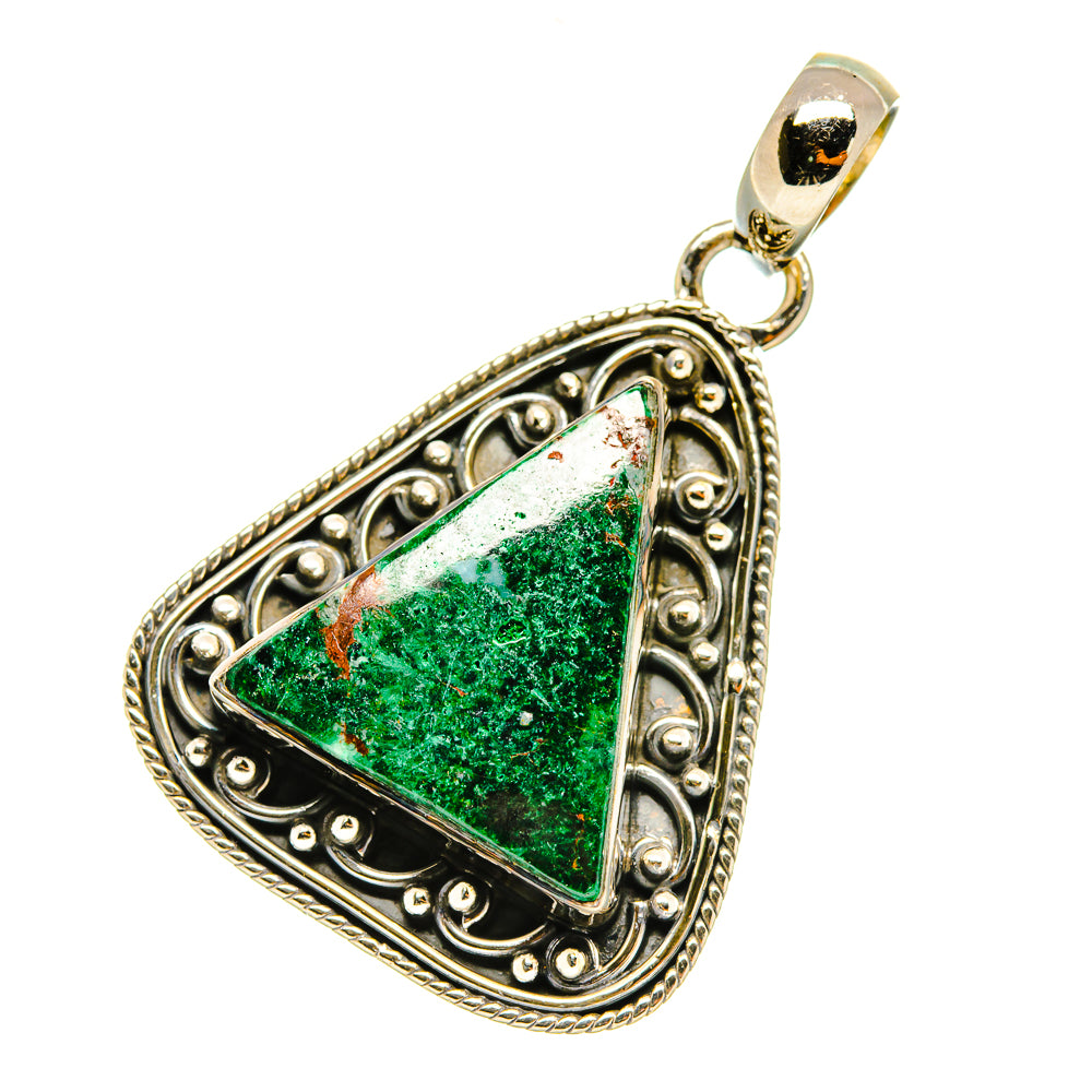 Chrysocolla Pendants handcrafted by Anasilvercos - PD4707