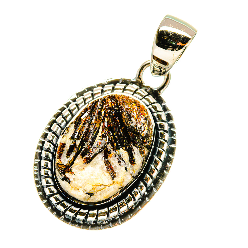 Astrophyllite Pendants handcrafted by Anasilvercos - PD4726