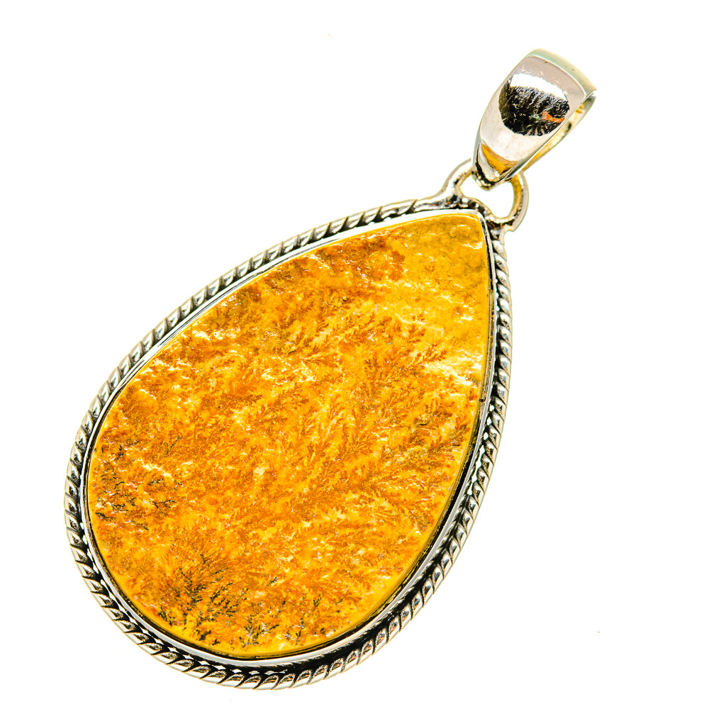Germany Psilomelane Dendrite Pendants handcrafted by Anasilvercos - PD4754