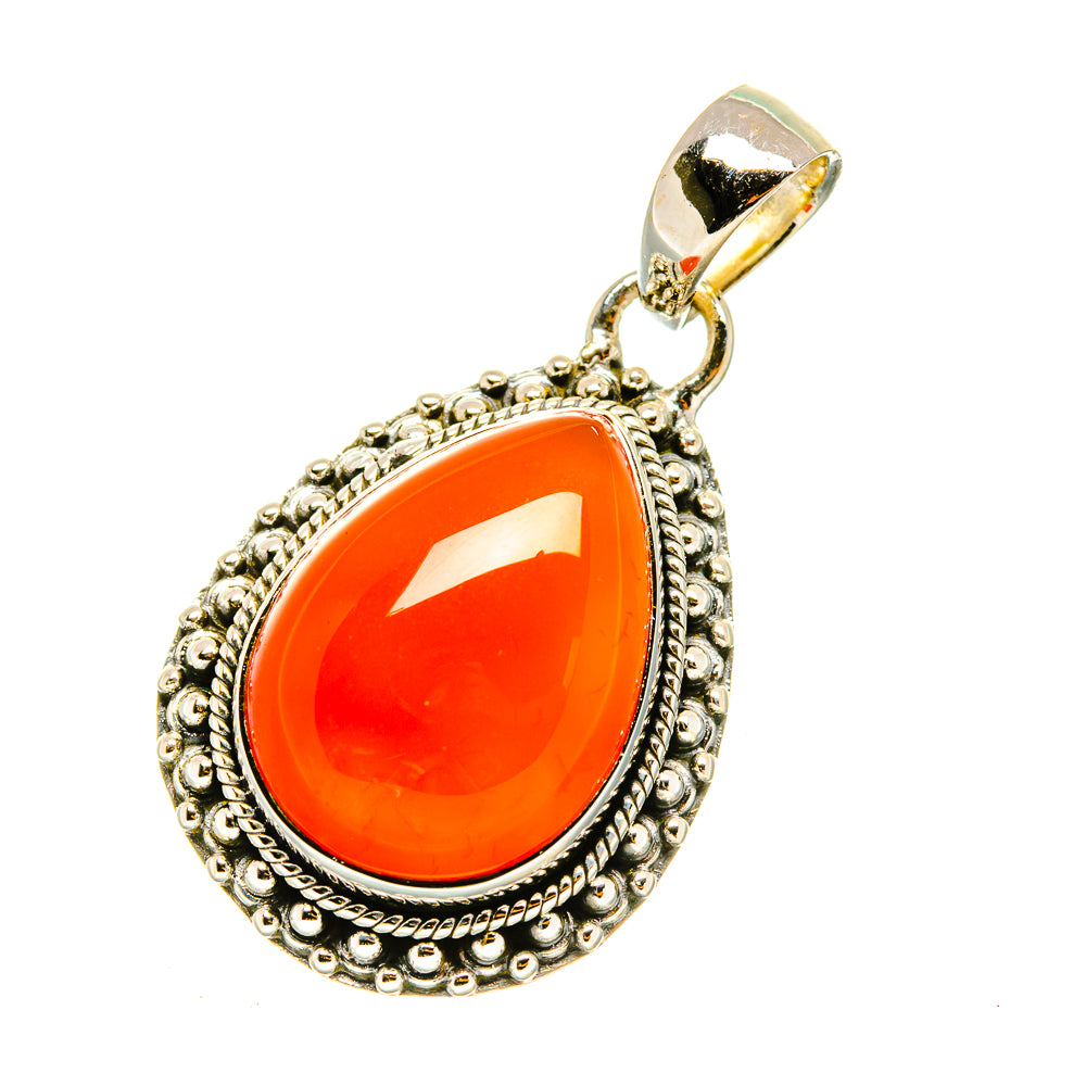 Carnelian Pendants handcrafted by Anasilvercos - PD4757