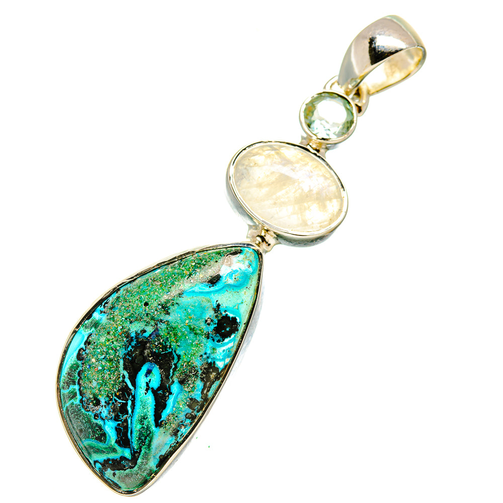 Shattuckite Pendants handcrafted by Anasilvercos - PD4765