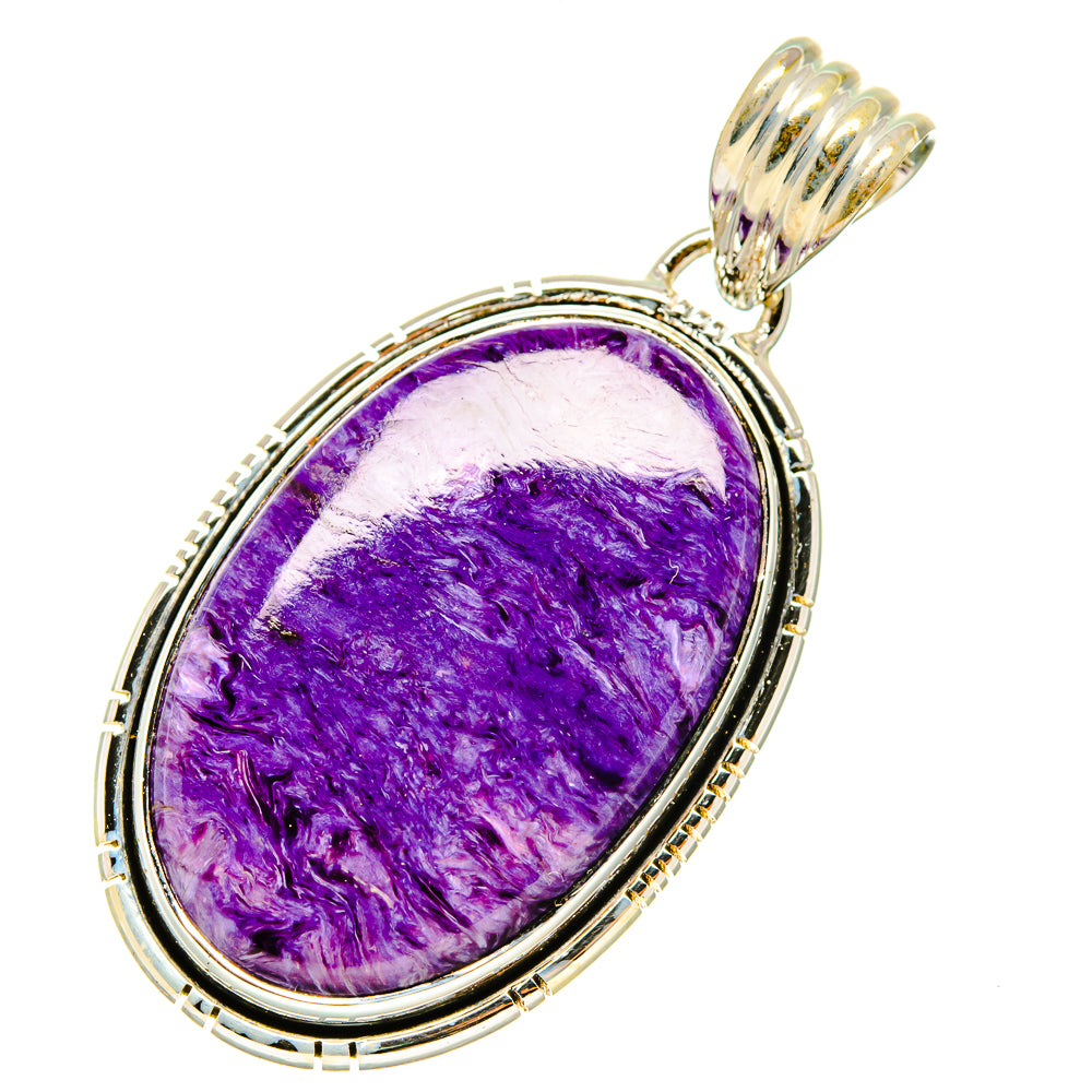 Charoite Pendants handcrafted by Anasilvercos - PD4771