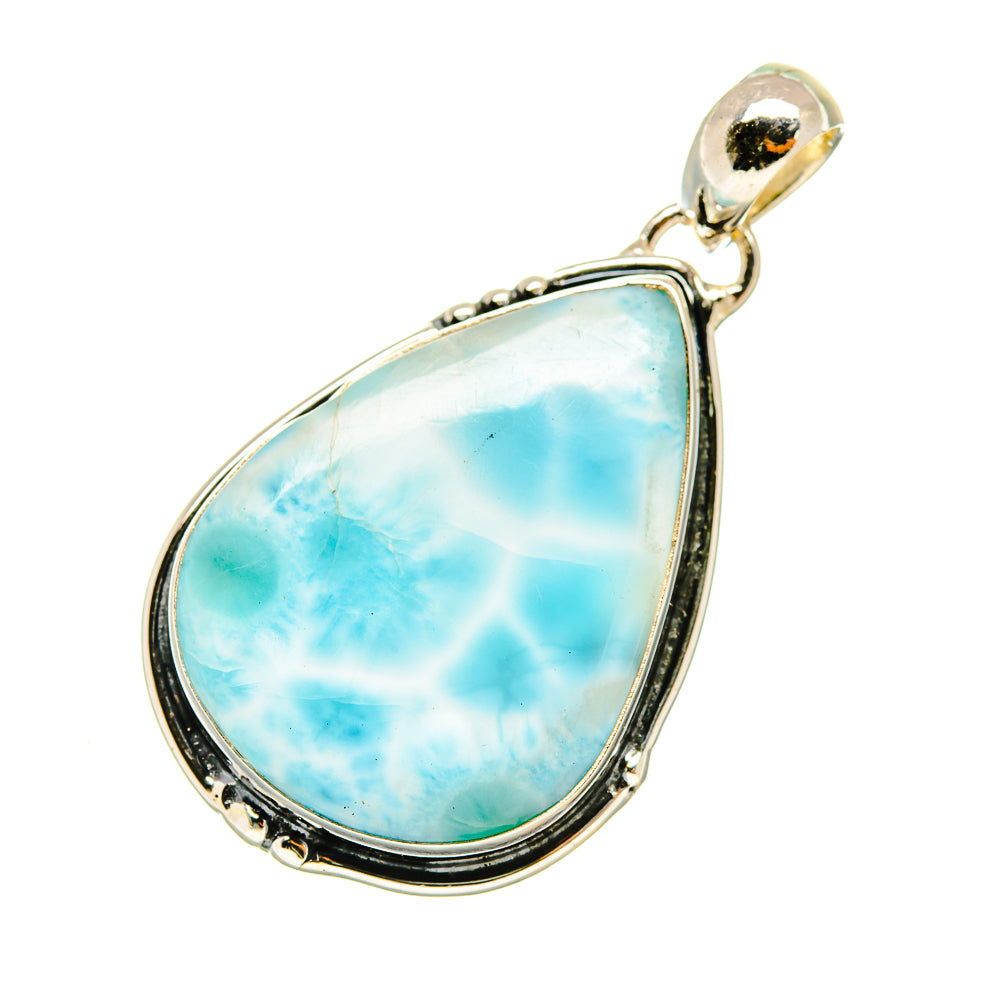 Larimar Pendants handcrafted by Anasilvercos - PD4776