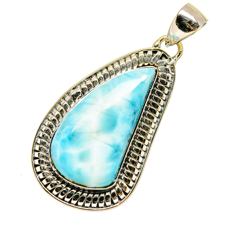 Larimar Pendants handcrafted by Anasilvercos - PD4779