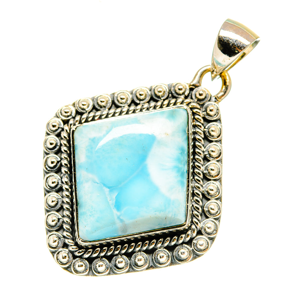 Larimar Pendants handcrafted by Anasilvercos - PD4782