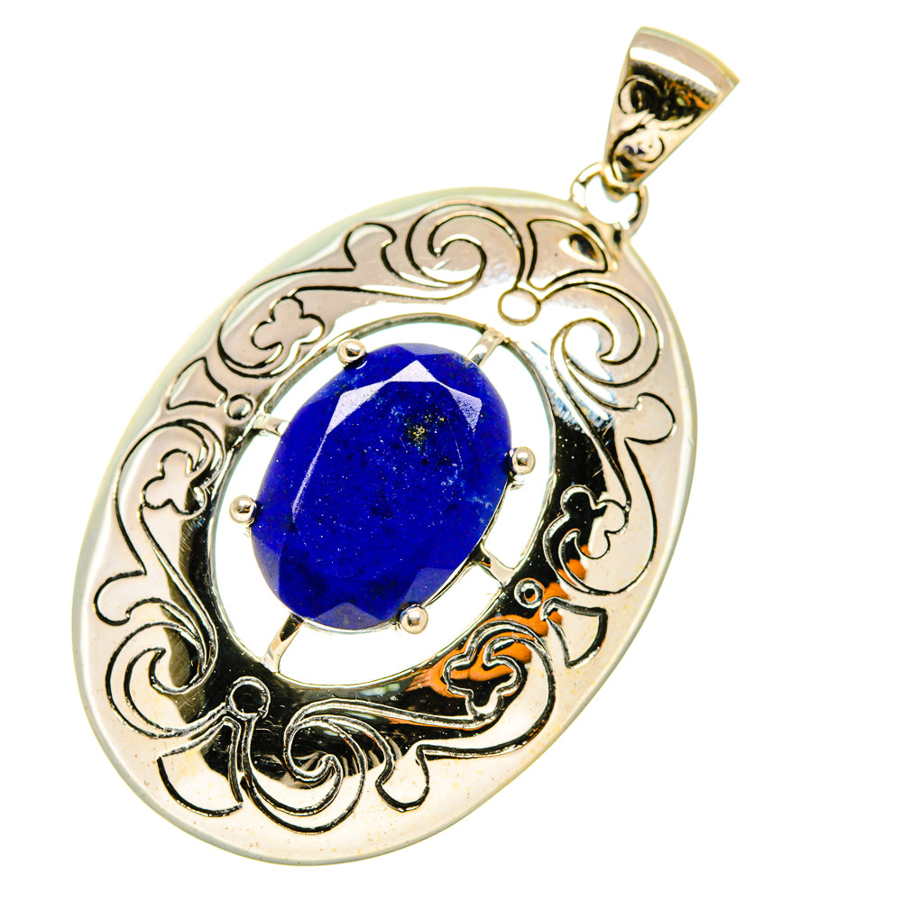 Lapis Lazuli Pendants handcrafted by Anasilvercos - PD4791