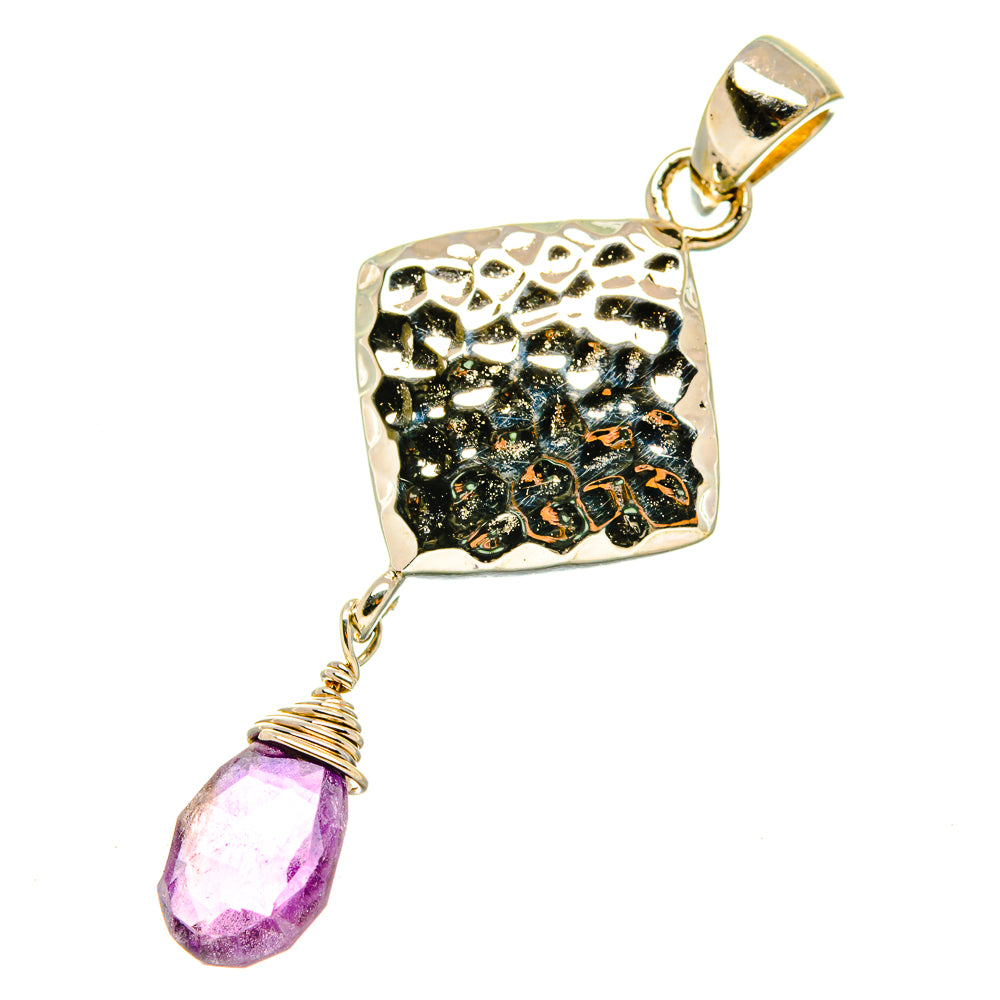 Amethyst Pendants handcrafted by Anasilvercos - PD4799