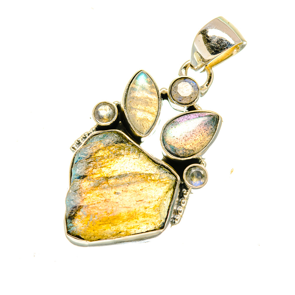 Labradorite Pendants handcrafted by Anasilvercos - PD4827