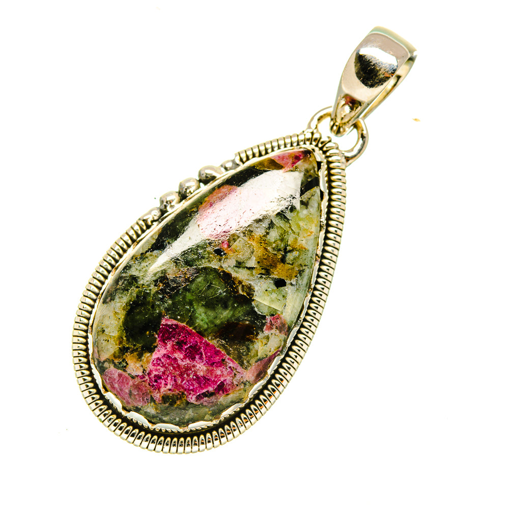 Russian Eudialyte Pendants handcrafted by Anasilvercos - PD4836