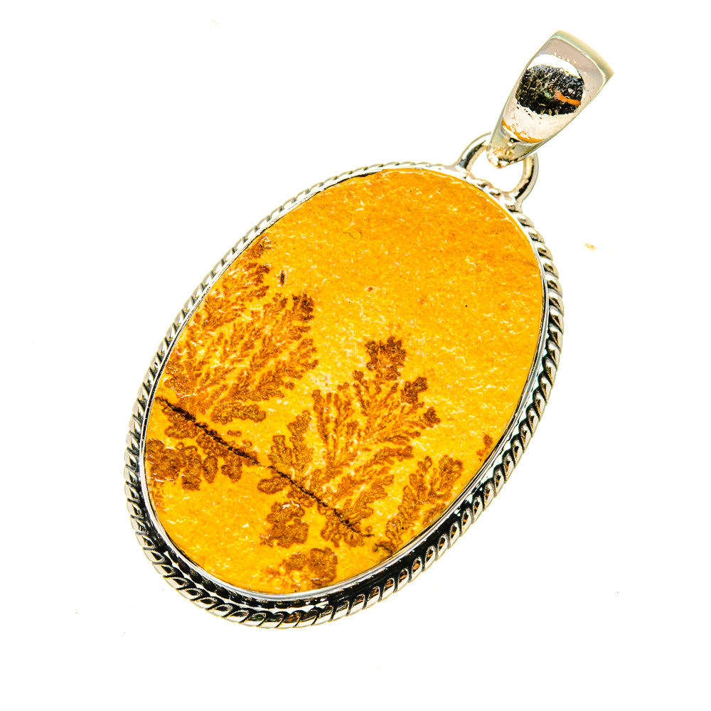 Germany Psilomelane Dendrite Pendants handcrafted by Anasilvercos - PD4843