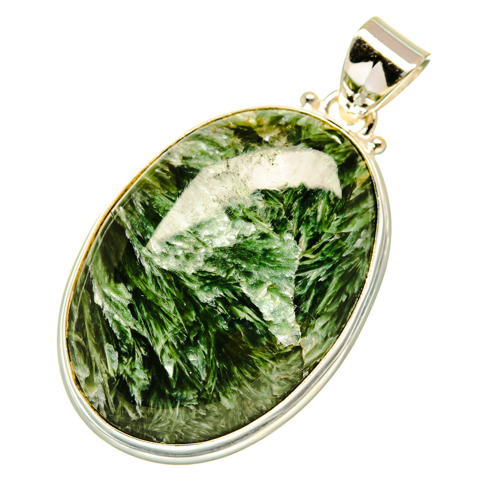 Seraphinite Pendants handcrafted by Anasilvercos - PD4852
