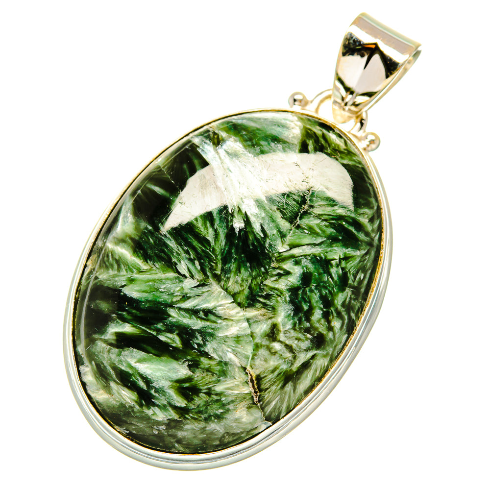 Seraphinite Pendants handcrafted by Anasilvercos - PD4862