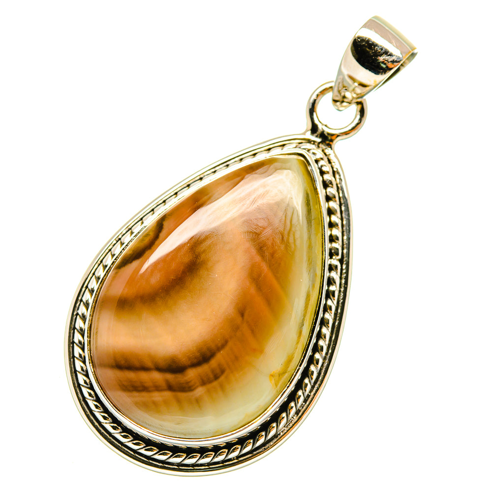 Willow Creek Jasper Pendants handcrafted by Anasilvercos - PD4864