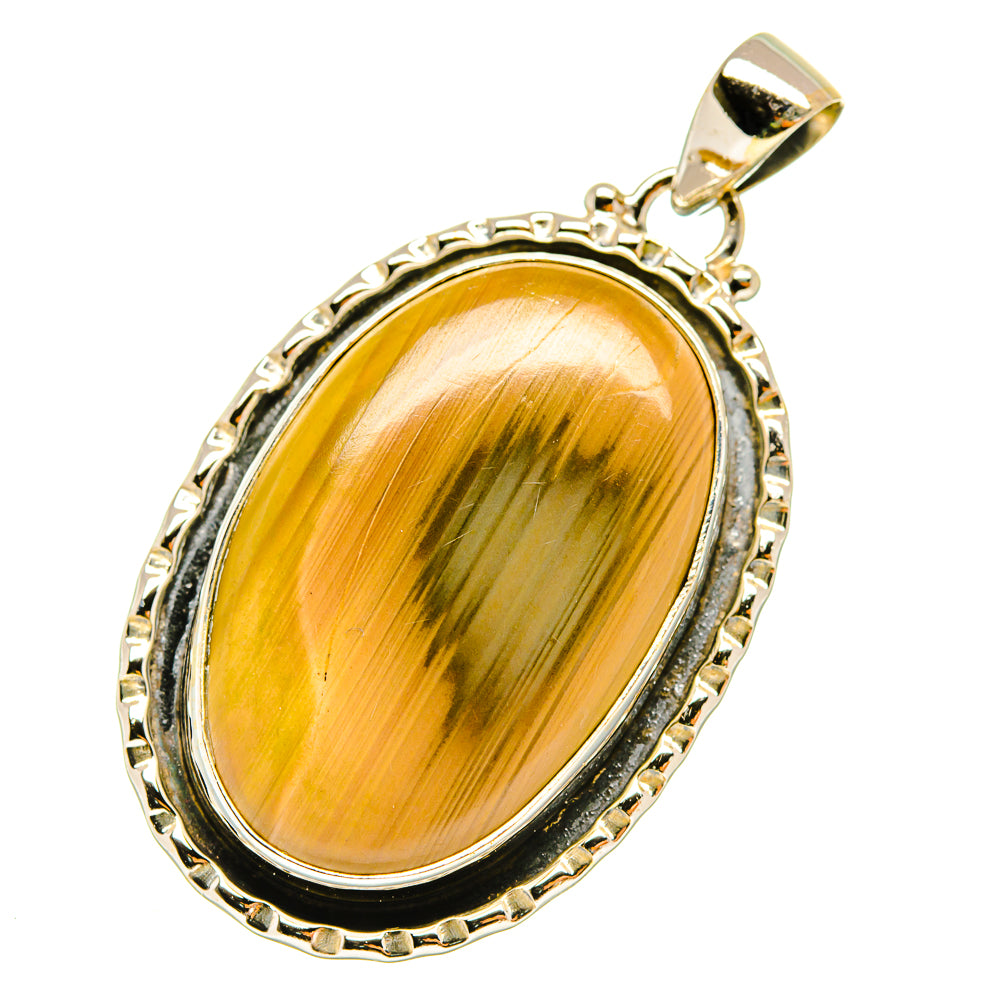 Willow Creek Jasper Pendants handcrafted by Anasilvercos - PD4868