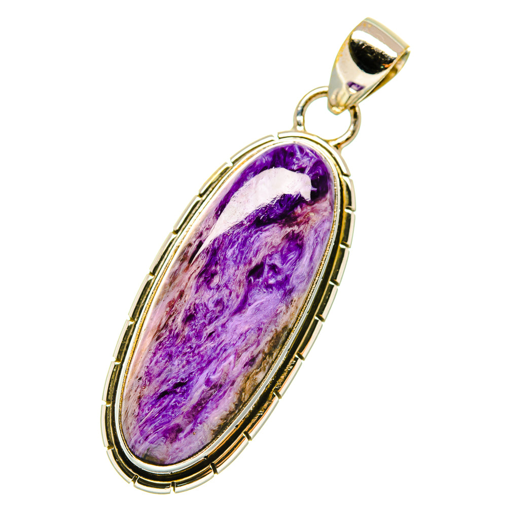 Charoite Pendants handcrafted by Anasilvercos - PD4880