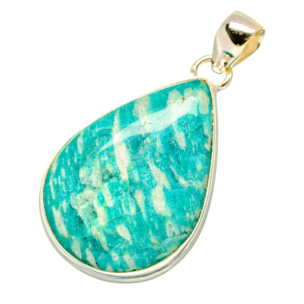 Amazonite Pendants handcrafted by Anasilvercos - PD4889