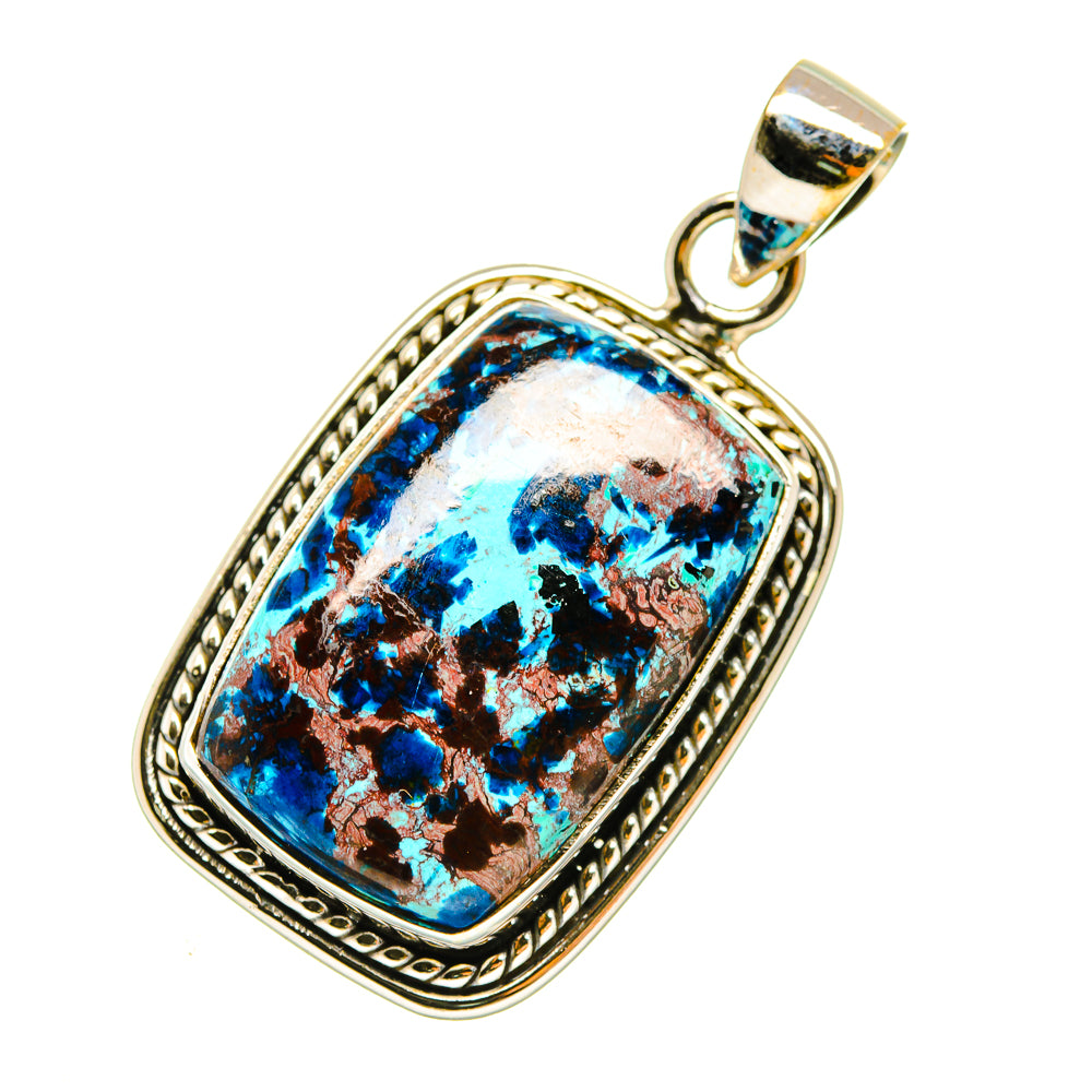 Shattuckite Pendants handcrafted by Anasilvercos - PD4891