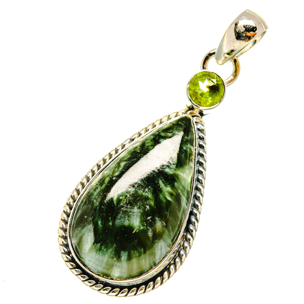 Seraphinite Pendants handcrafted by Anasilvercos - PD4894