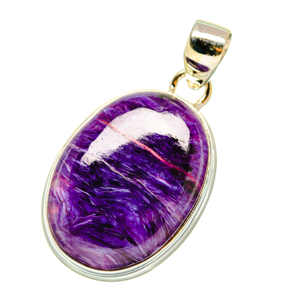 Charoite Pendants handcrafted by Anasilvercos - PD4895