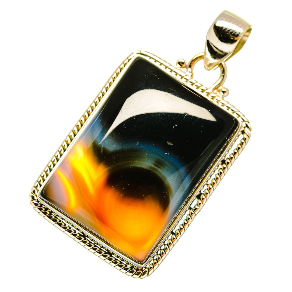 Montana Agate Pendants handcrafted by Anasilvercos - PD4900