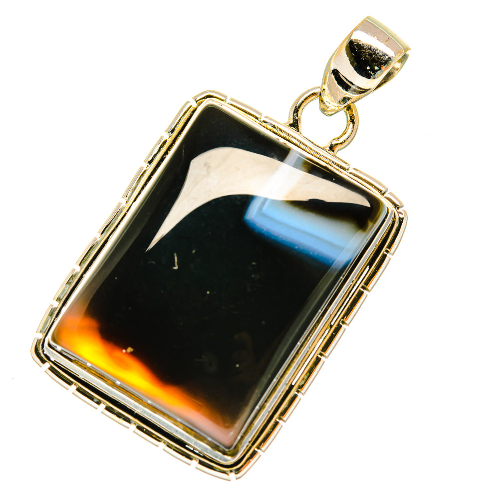 Montana Agate Pendants handcrafted by Anasilvercos - PD4902
