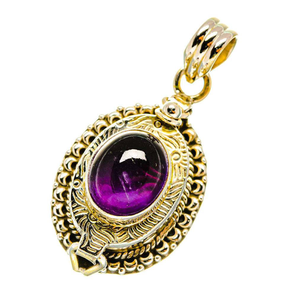 Amethyst Pendants handcrafted by Anasilvercos - PD4920