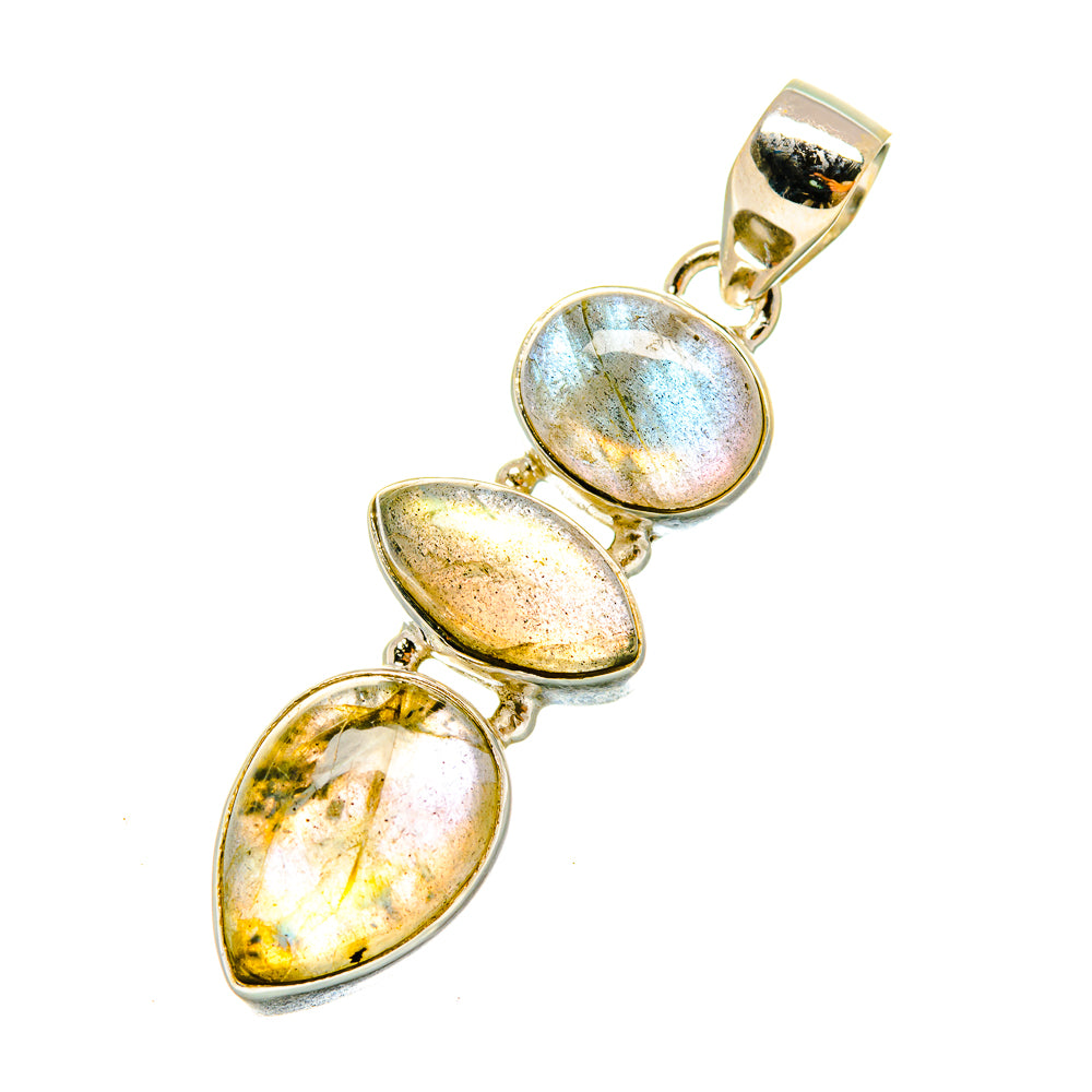 Labradorite Pendants handcrafted by Anasilvercos - PD4940