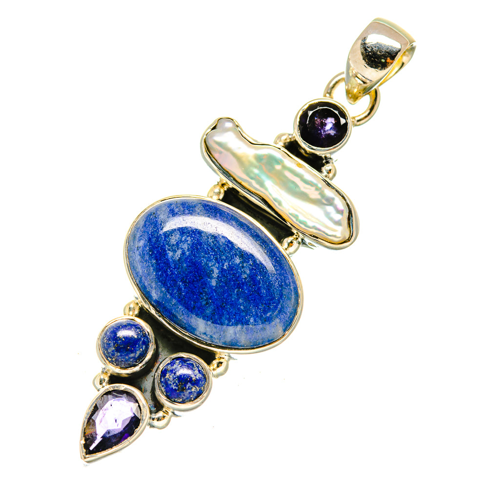 Sodalite Pendants handcrafted by Anasilvercos - PD4951