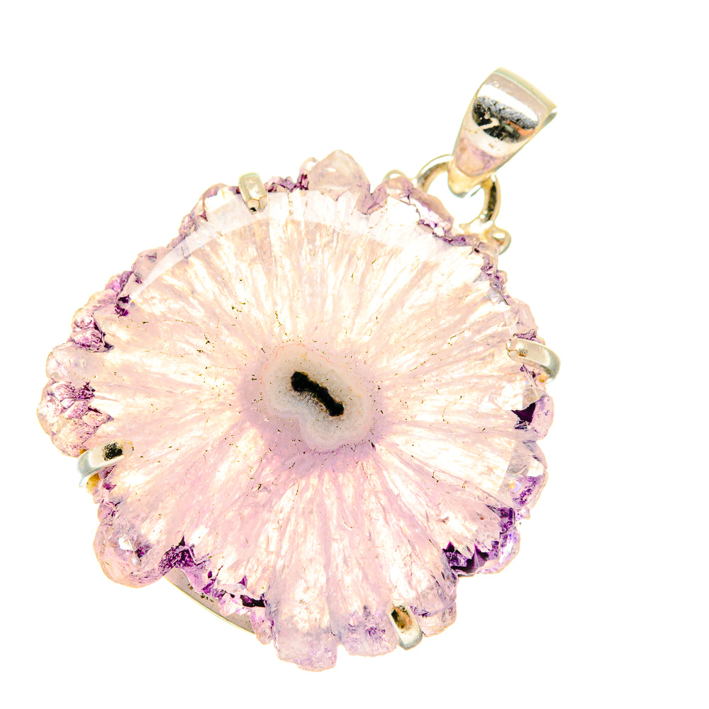 Amethyst Stalactite Pendants handcrafted by Anasilvercos - PD4961