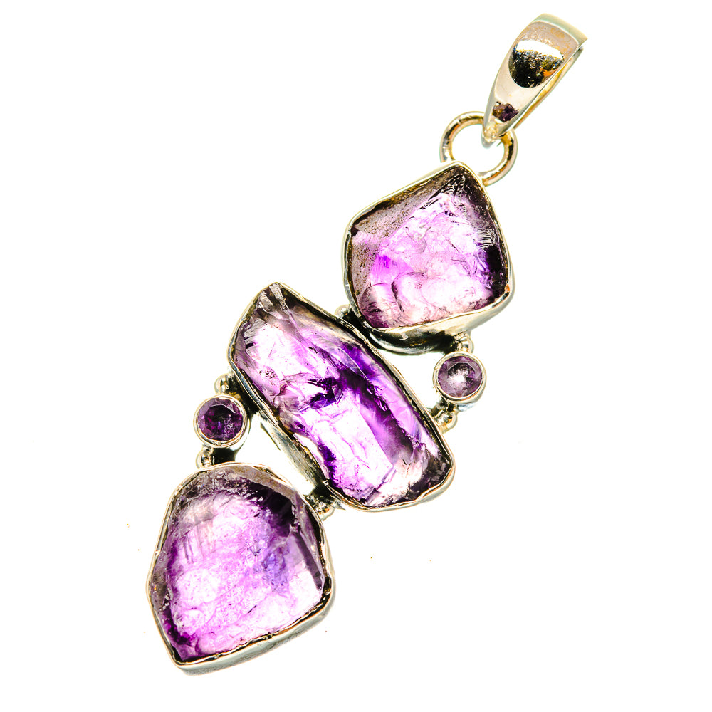 Amethyst Pendants handcrafted by Anasilvercos - PD4965