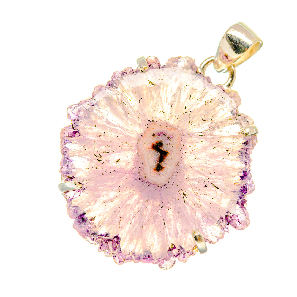 Amethyst Stalactite Pendants handcrafted by Anasilvercos - PD4970
