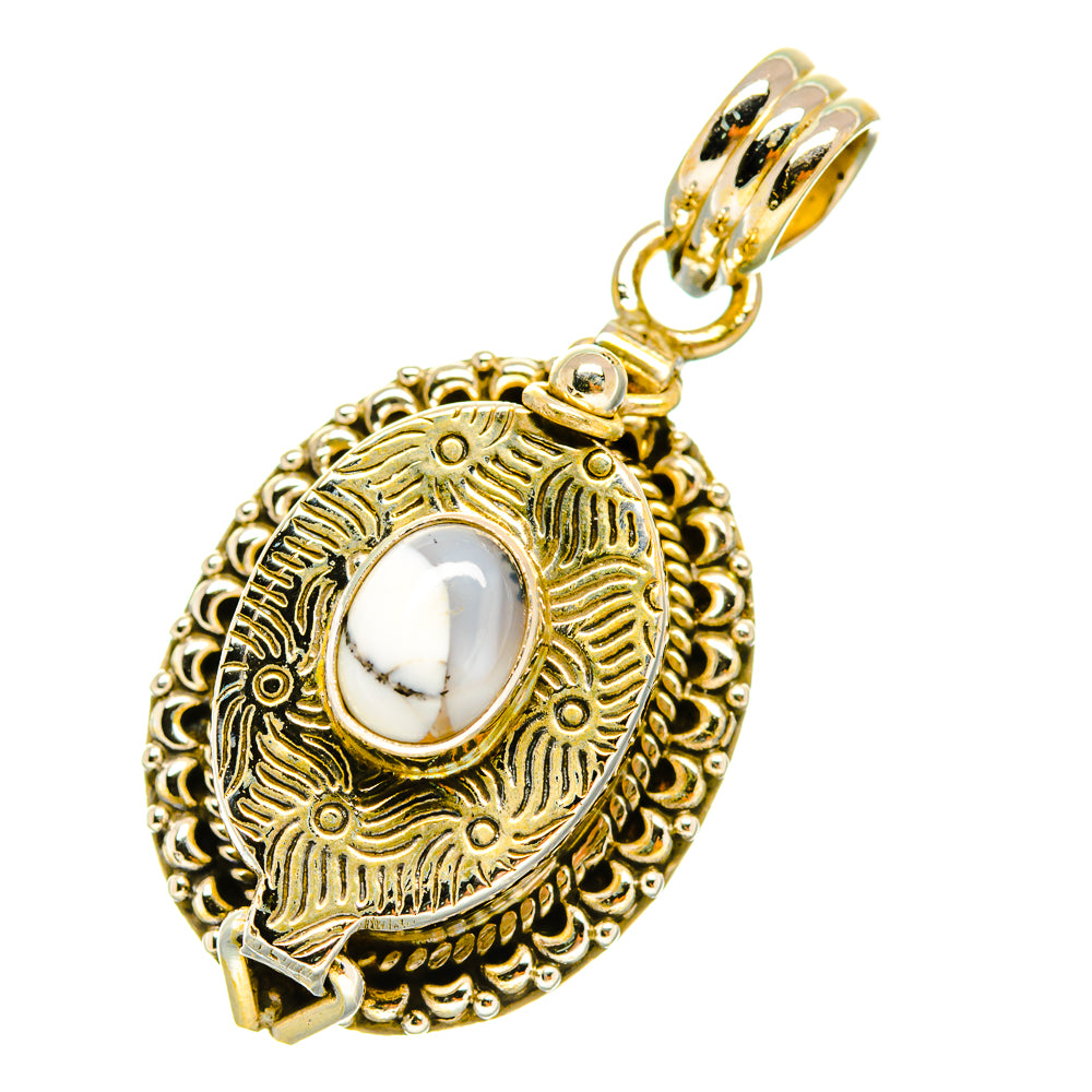 Dendritic Opal Pendants handcrafted by Anasilvercos - PD4973