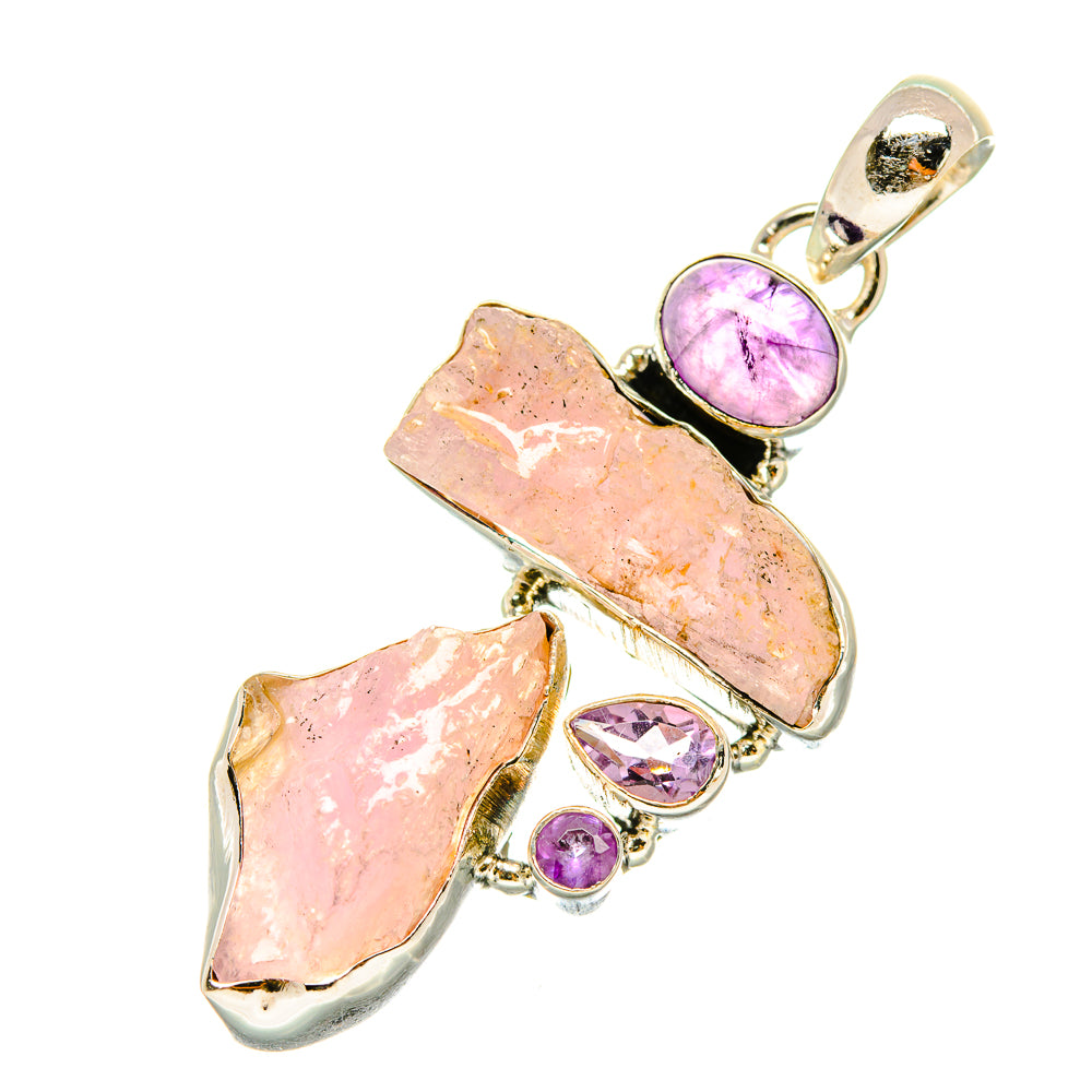 Kunzite Pendants handcrafted by Anasilvercos - PD4980