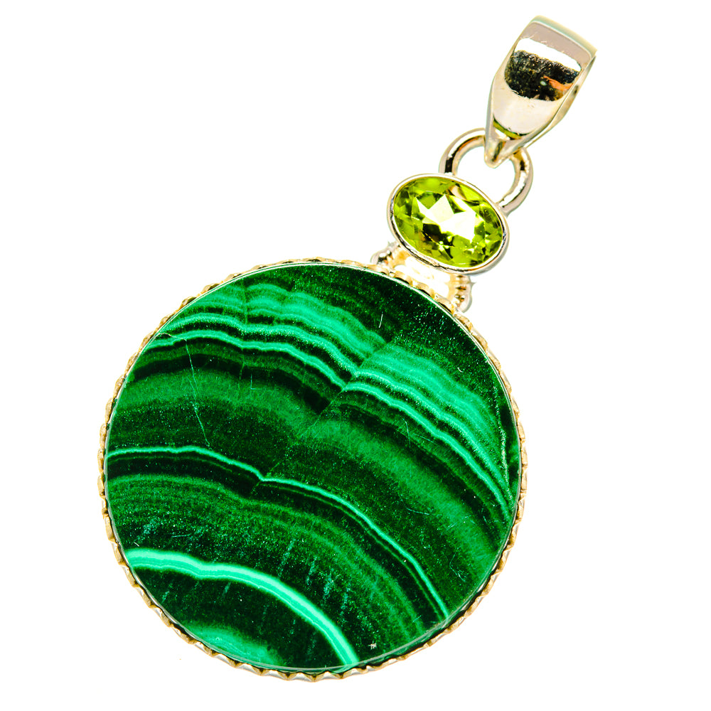Malachite Pendants handcrafted by Anasilvercos - PD5000