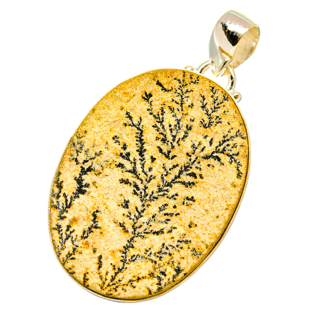 Germany Psilomelane Dendrite Pendants handcrafted by Anasilvercos - PD5014