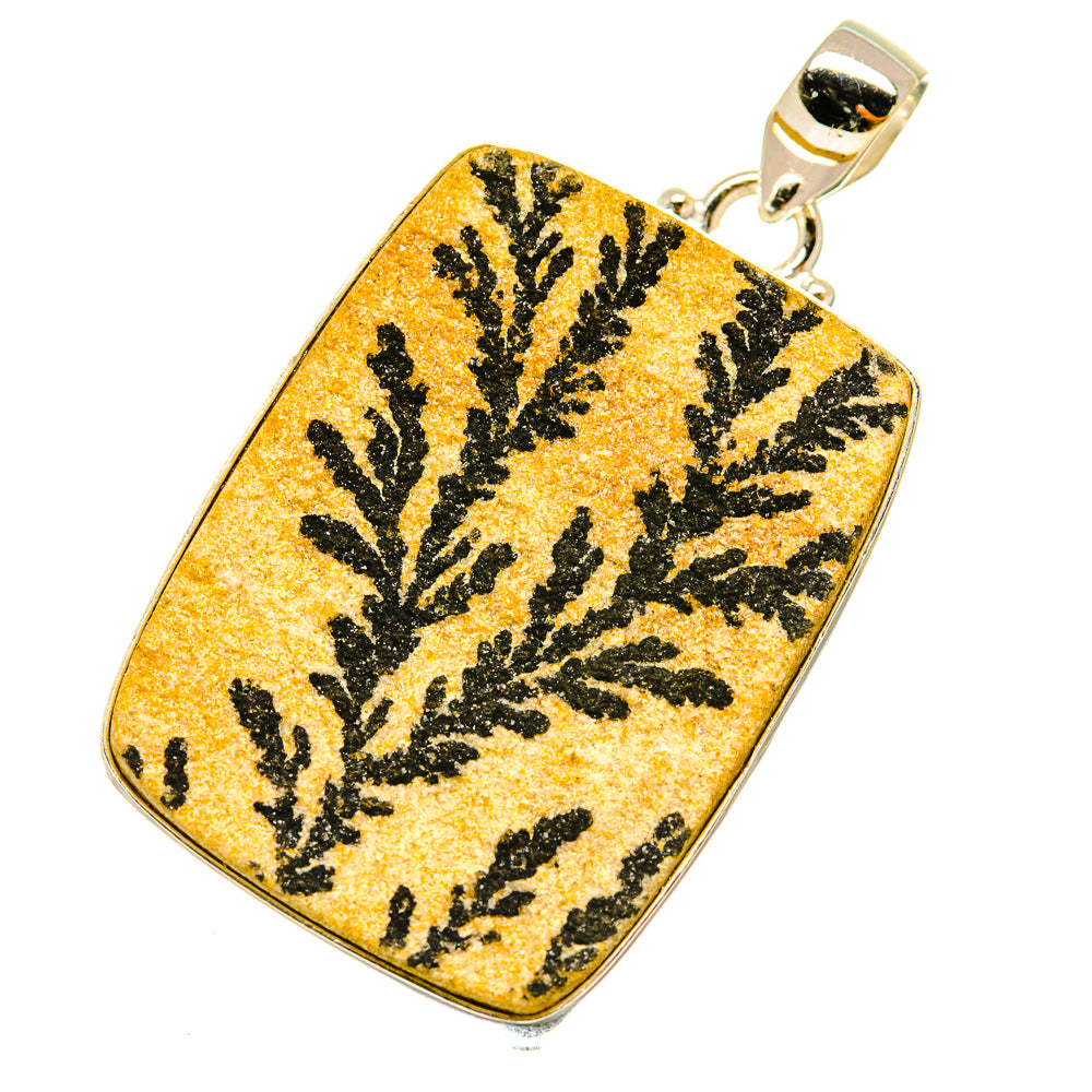 Germany Psilomelane Dendrite Pendants handcrafted by Anasilvercos - PD5025
