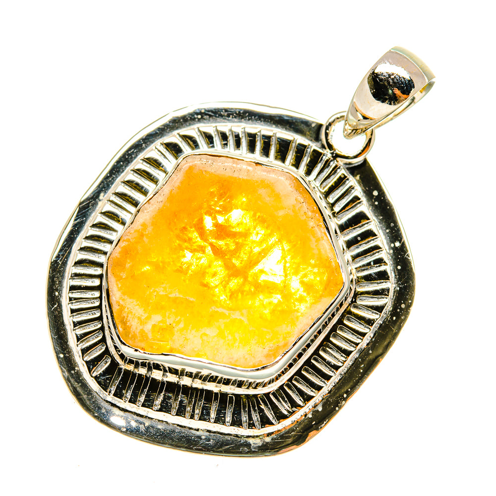 Citrine Pendants handcrafted by Anasilvercos - PD5027