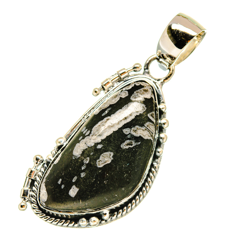 Pinolith Jasper Pendants handcrafted by Anasilvercos - PD5048