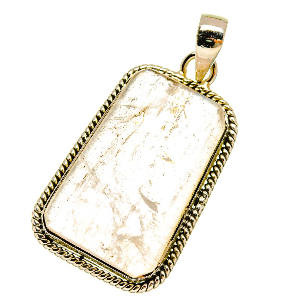 Rainbow Moonstone Pendants handcrafted by Anasilvercos - PD5051
