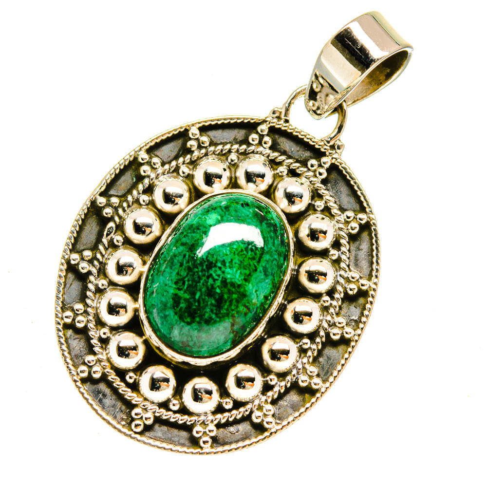 Chrysocolla Pendants handcrafted by Anasilvercos - PD5053