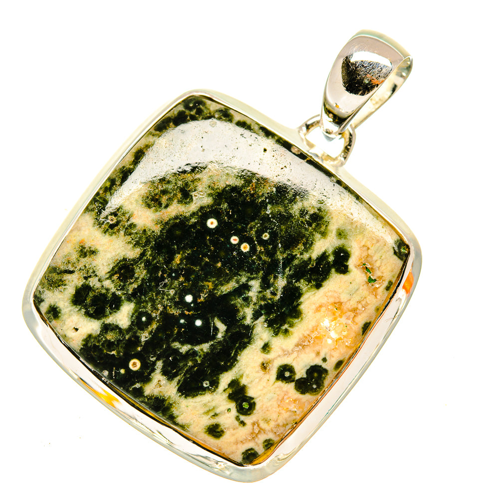 Ocean Jasper Pendants handcrafted by Anasilvercos - PD5068