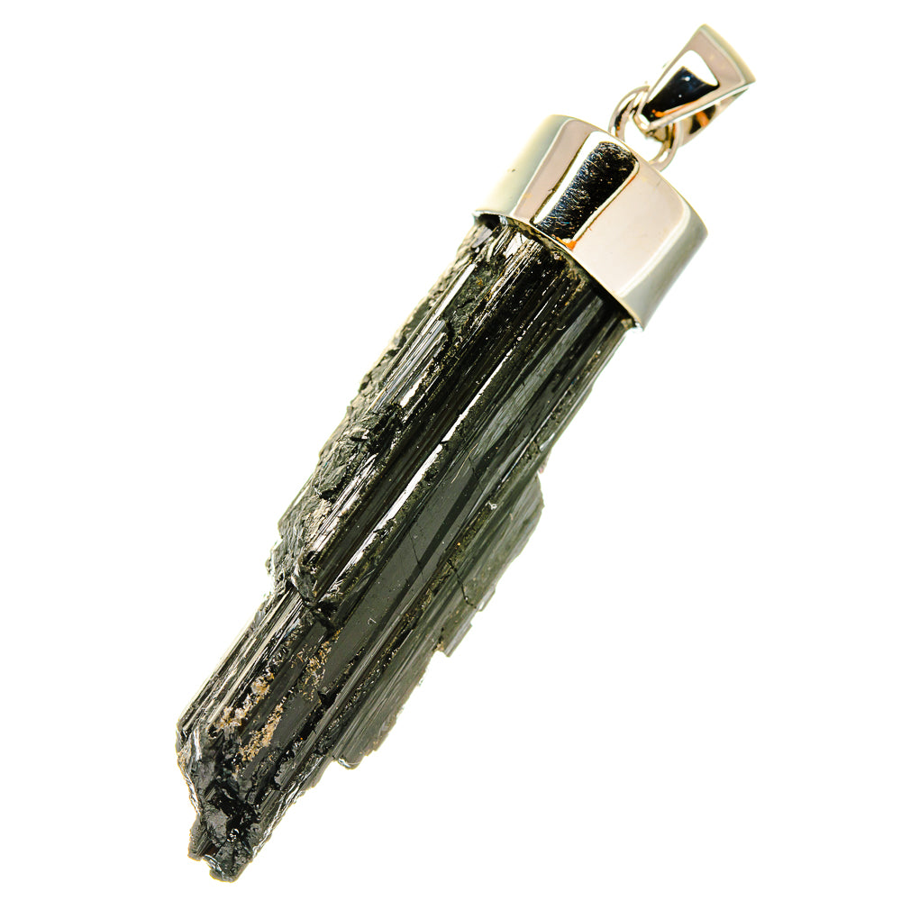 Black Tourmaline Pendants handcrafted by Anasilvercos - PD5086