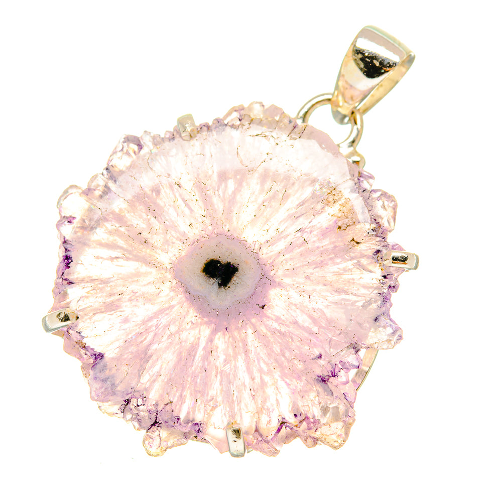 Amethyst Stalactite Pendants handcrafted by Anasilvercos - PD5088
