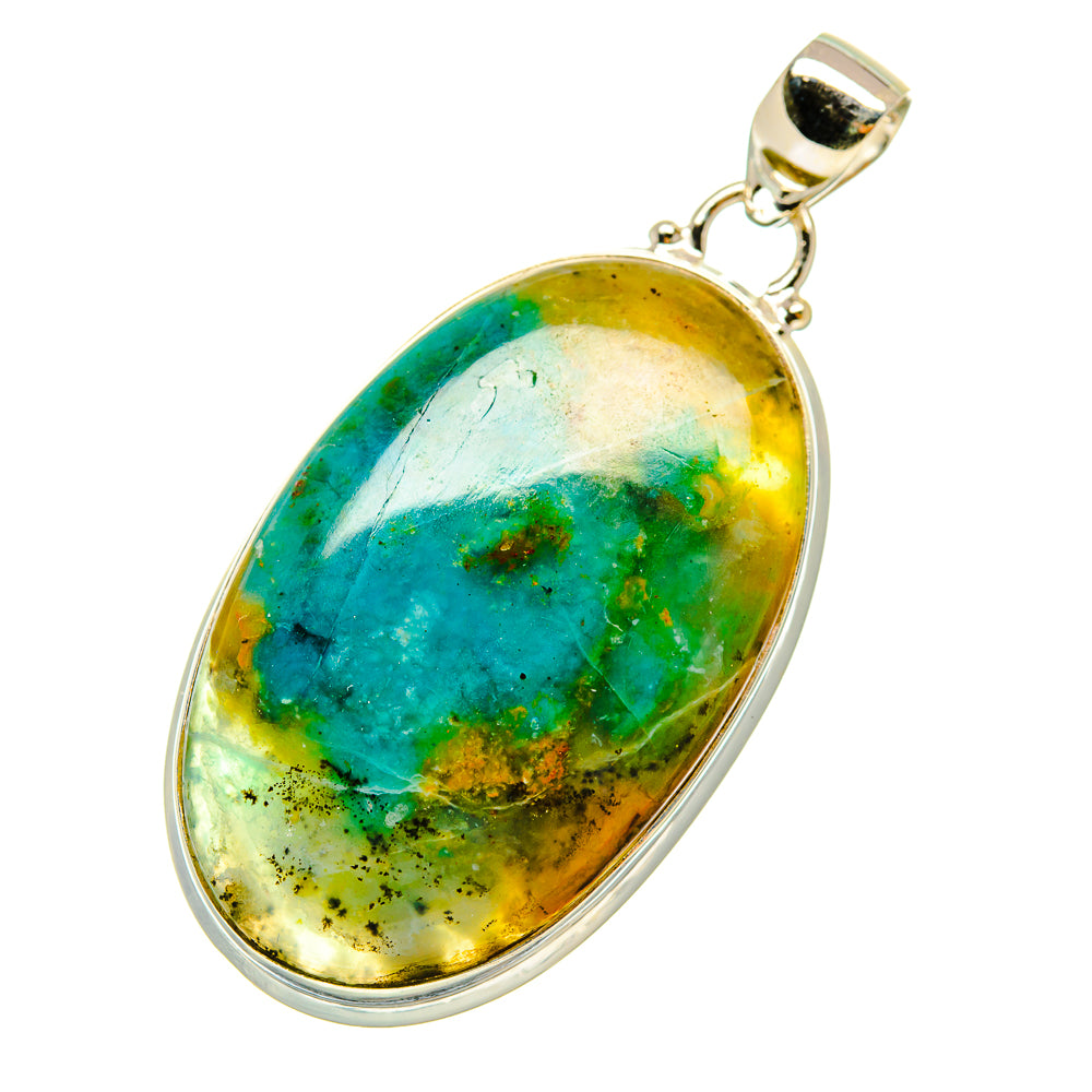 Chrysocolla Pendants handcrafted by Anasilvercos - PD5100