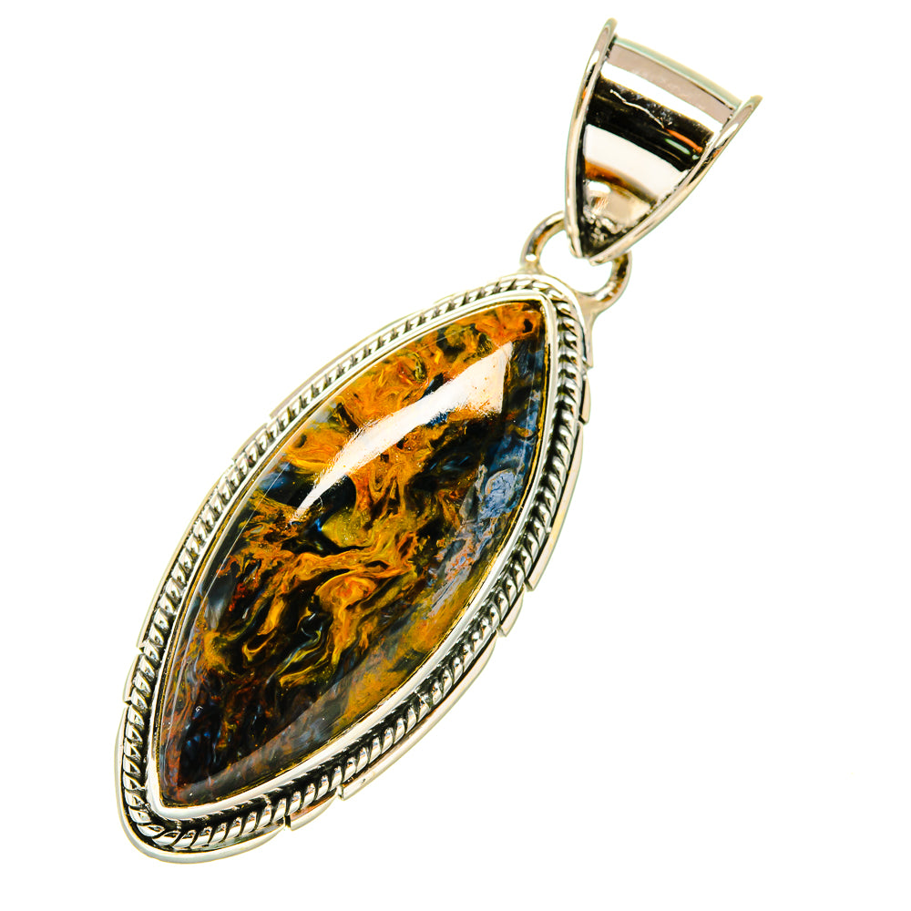 Pietersite Pendants handcrafted by Anasilvercos - PD5104