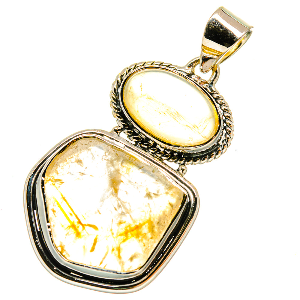 Citrine Pendants handcrafted by Anasilvercos - PD5106