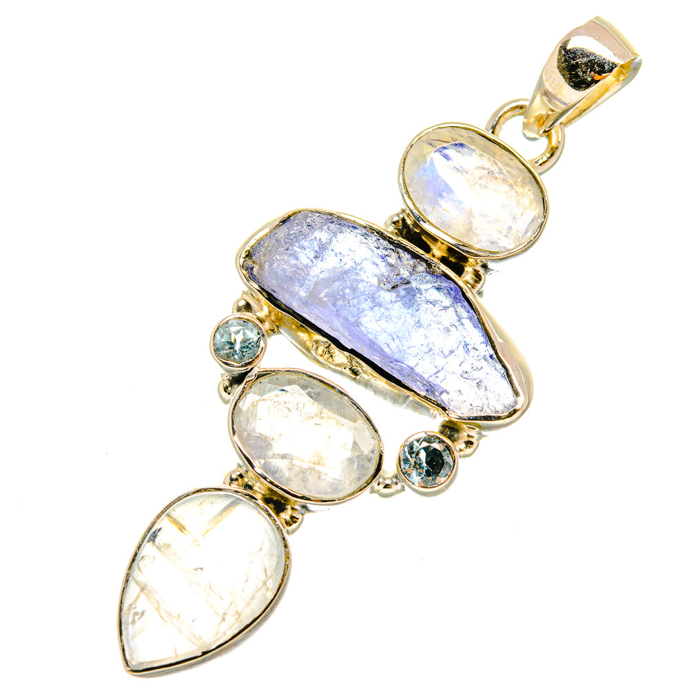 Tanzanite Pendants handcrafted by Anasilvercos - PD5113