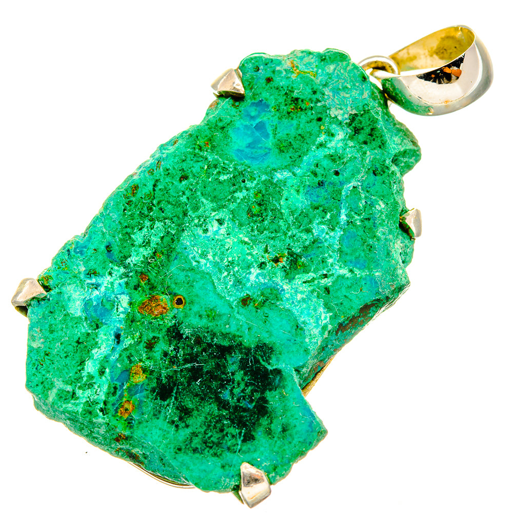 Chrysocolla Pendants handcrafted by Anasilvercos - PD5119