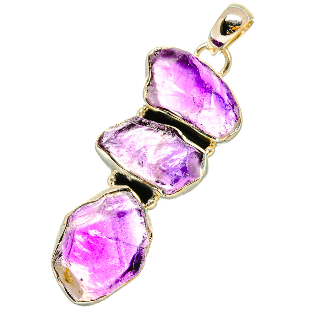 Amethyst Pendants handcrafted by Anasilvercos - PD5120