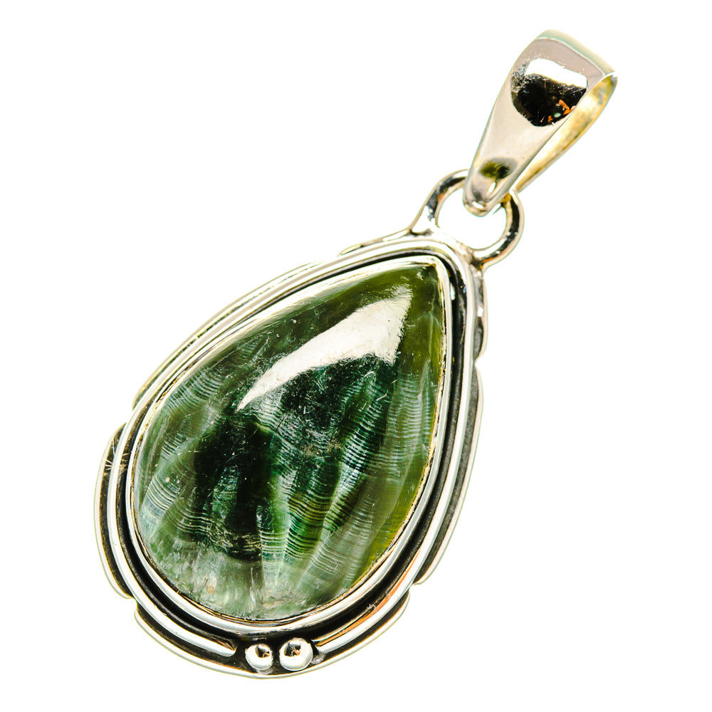 Seraphinite Pendants handcrafted by Anasilvercos - PD5141